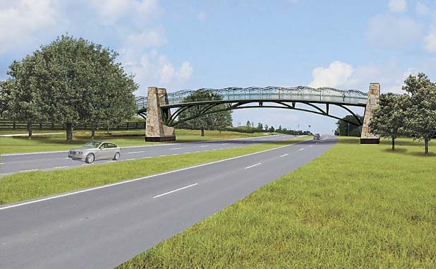 Fayetteville to study Hwy. 54 pedestrian bridge
