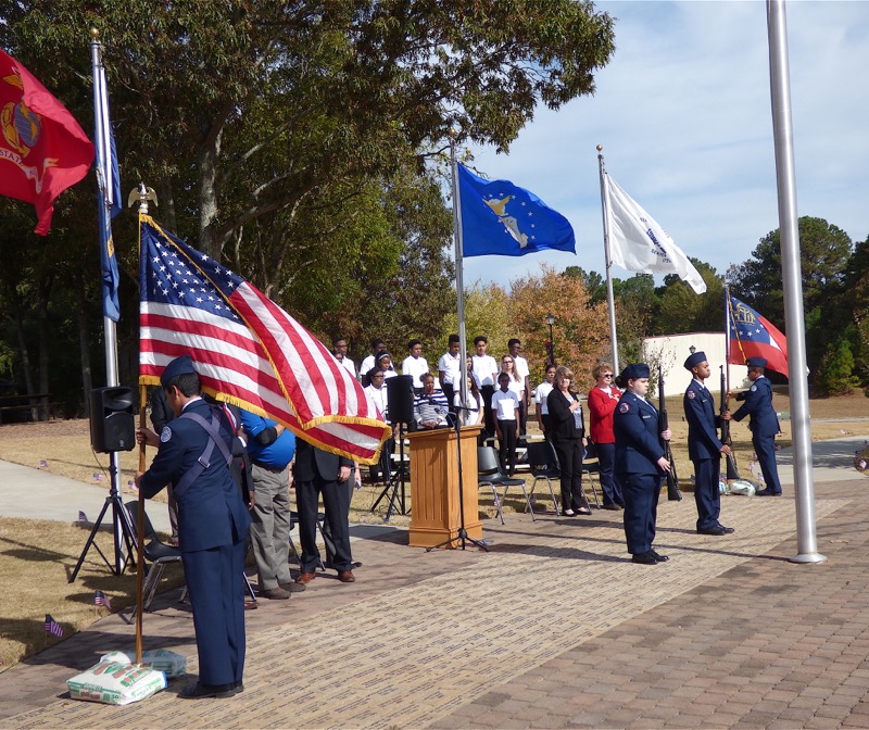 Honoring those who served