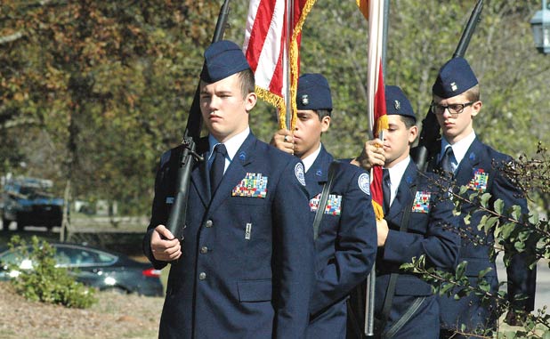 Tyrone celebrates Veterans Day in style