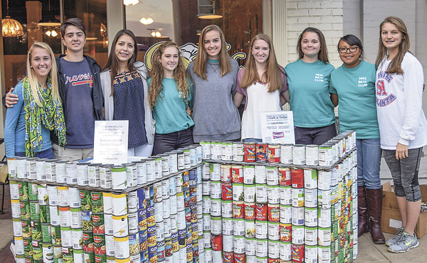 Schools get in the spirit with donations