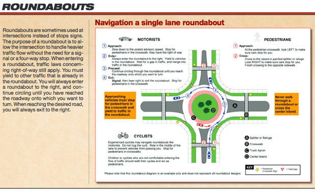 Residents, DOT go round and round on roundabouts